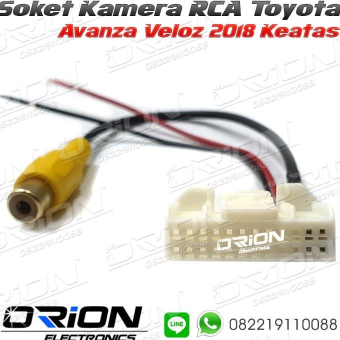 Ổ Cắm Camera Lùi Rca Mẫu Mới VELOZ 2019 AVANZA VELOZ!!!!! | BigBuy360 - bigbuy360.vn