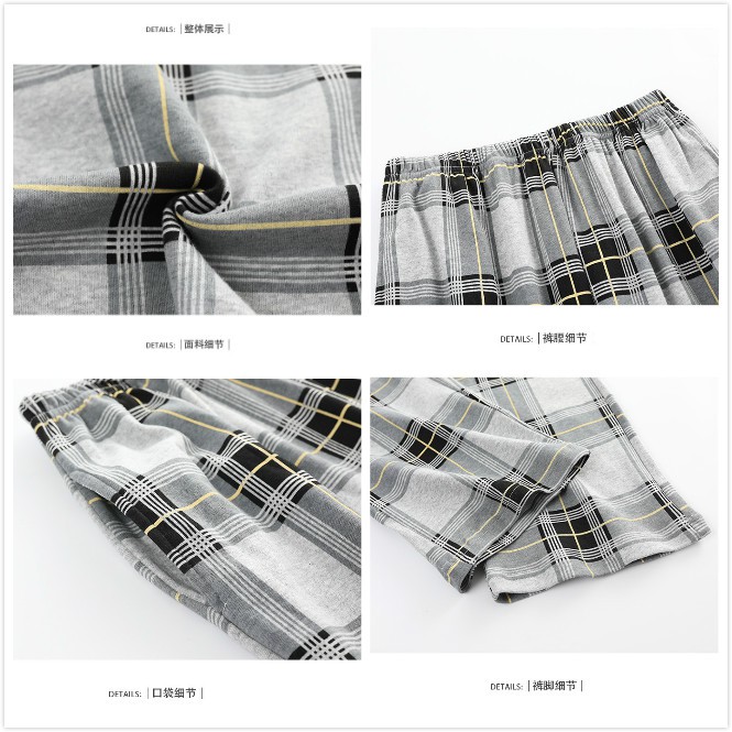 Quần Ngủ Pijama Dài Họa Tiết Caro Thời Trang Dành Cho Cặp Đôi | BigBuy360 - bigbuy360.vn
