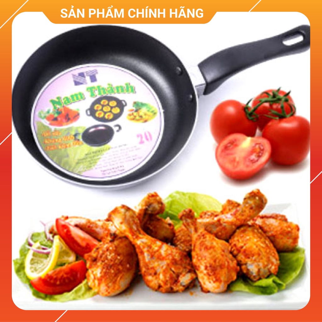 Chảo Chống Dính 30cm- 20cm Nam Thành Cao Cấp- Tráng Men- An Toàn- Bền Bỉ Chất Lượng