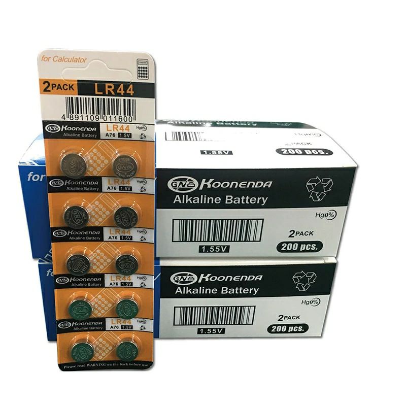 Vỉ 10 viên pin AG13 - LR44 loại tốt date mới - bảo hành 6 tháng