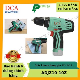 Body máy khoan DCA dùng pin 12V  ADJZ10-10Z , máy khoan cầm tay đa năng không kèm pin và sạc , đầu khoan tối đa 10mm