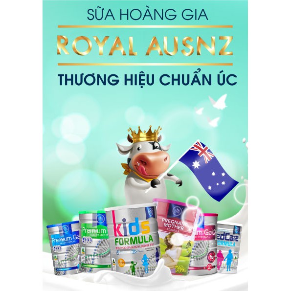 Sữa bột Hoàng gia úc ROYALAUSNZ số 1,số 2, số3. loại 900g.