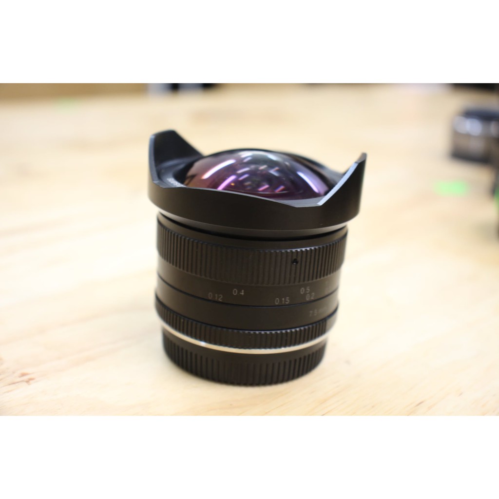 LENS 7ARTISANS 7.5MM F2.8 II FISHEYE FOR M4/3