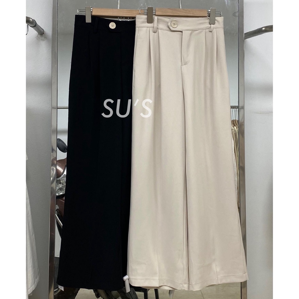 Quần culottes vải khuy gài Q390 SUSTORE