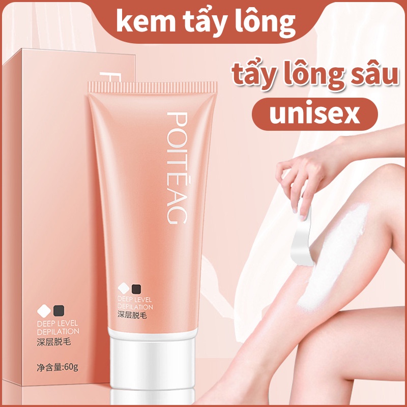 Kem tẩy lông  Piaoting kem tẩy lông nách Triệt lông không đau tẩy lông toàn thân 60g