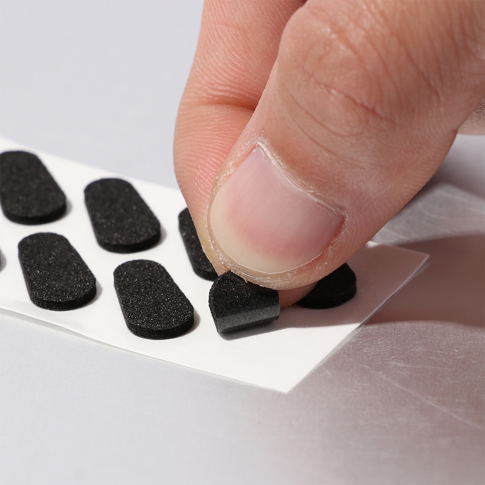 Bộ 4 miếng đệm mũi mắt kính bằng xốp EVA chống trượt cỡ 1.5mm thích hợp cho unisex