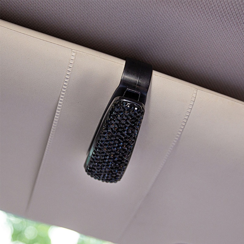 Giá Đỡ Mắt Kính Gắn Tấm Che Nắng Xe Hơi Chống Thất Lạc Tiện Dụng