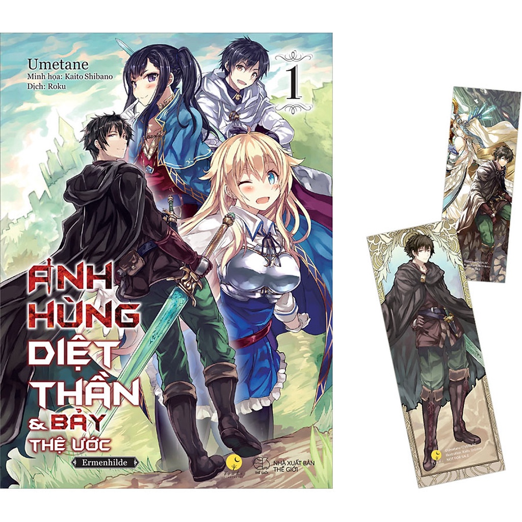 Sách - Bản Đặc Biệt - Anh Hùng Diệt Thể Và Bảy Thệ Ước (Tập 01) - Tặng Bookmark + 2 Card Nhân Vật Renji + + Poster