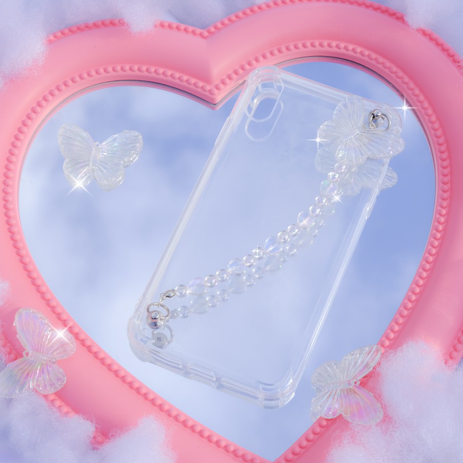 Strap case Chain phone case Dây giữ điện thoại xinh xắn không kèm case