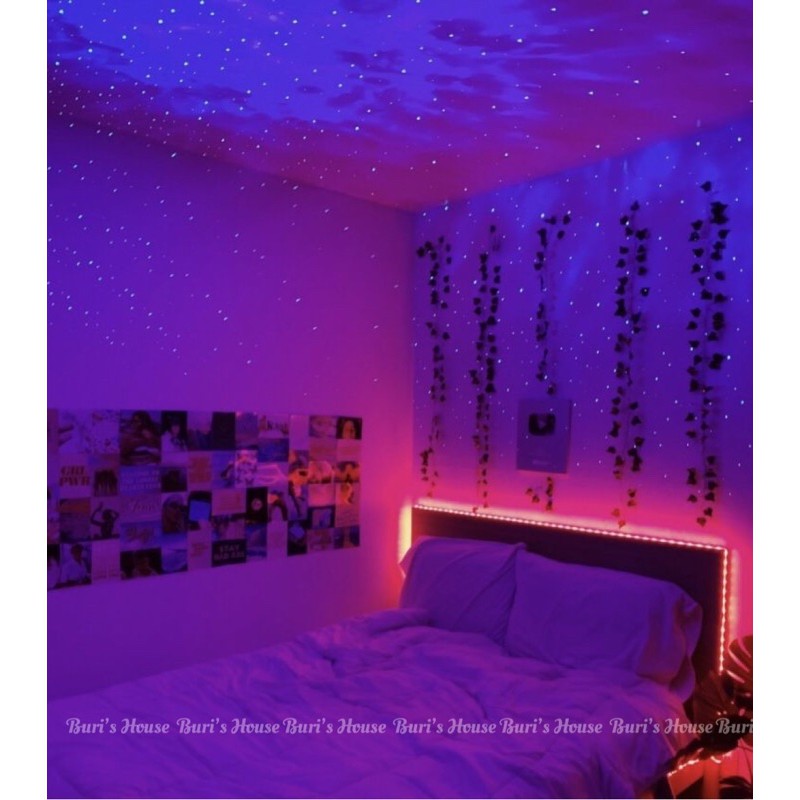 Đèn Led Tiktok Chiếu Sao Galaxy - LED Starry Sky Night light kèm loa Bluetooth