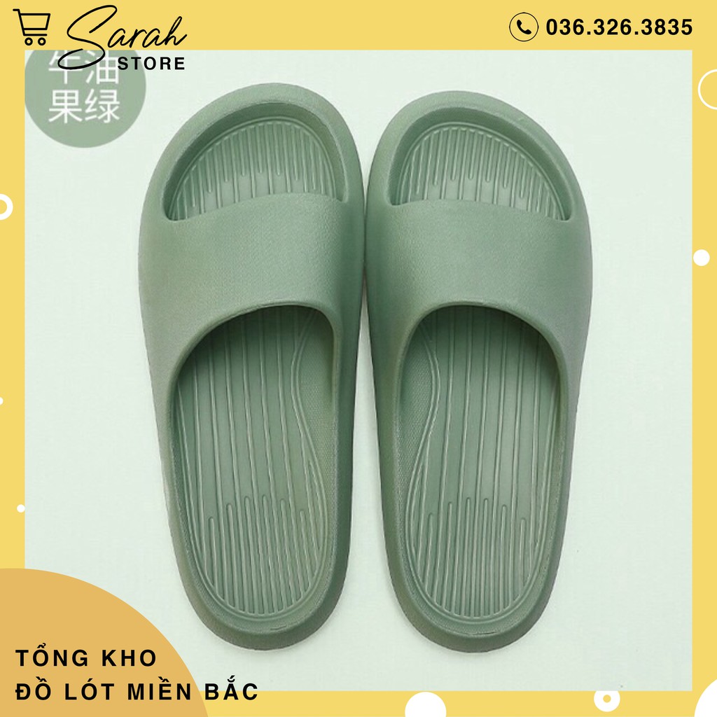 Dép Đi Trong Nhà Nam Nữ Ulzzang Đúc Liền Khối Siêu Nhẹ D188