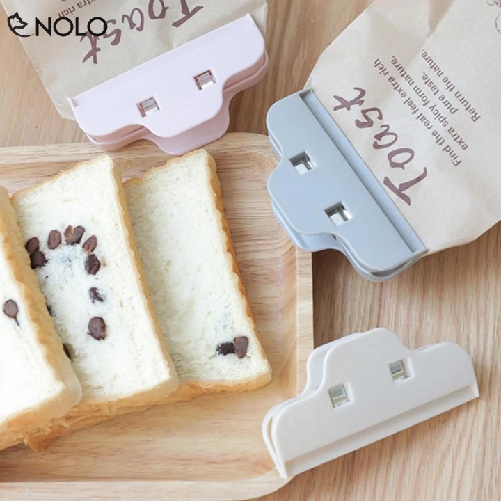 Combo 10 Cái Kẹp Miệng Bao Bì Nhựa Túi Giấy Giúp Bảo Quản Thực Phẩm Có Thể Tái Sử Dụng Chất Liệu Nhựa ABS