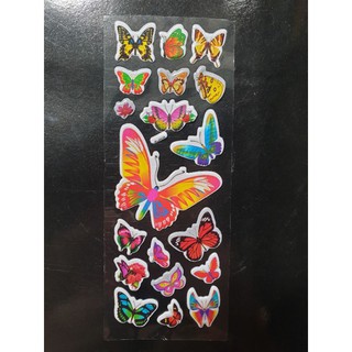 sticker hình bươm bướm