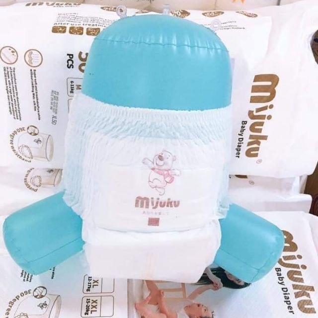 100 Bỉm quần cao cấp Mijuku M/L/XL/XXL/XXXL