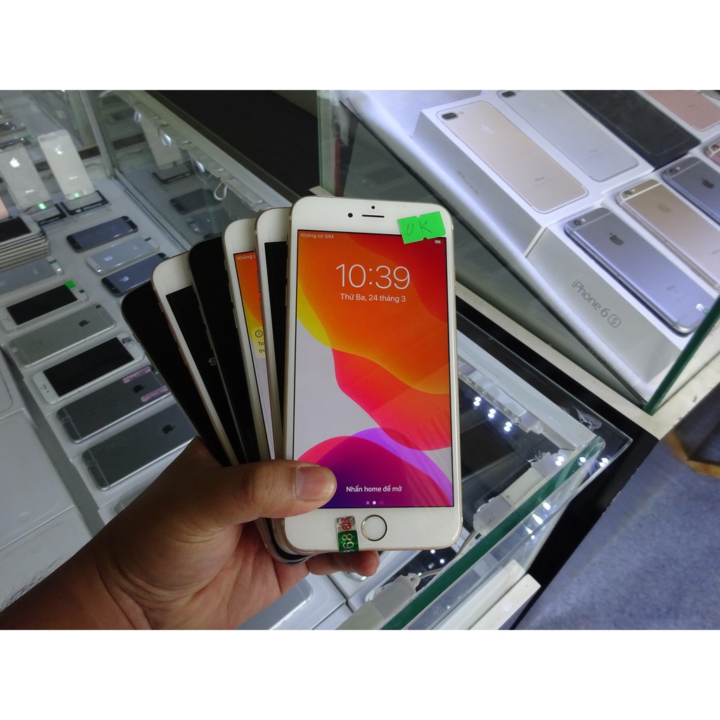 Điện thoại iPhone 6s Plus Quốc tế 16GB-64GB zin all full chức năng vân tay đầy đủ tặng kèm sạc cáp [GIÁ SOCK]