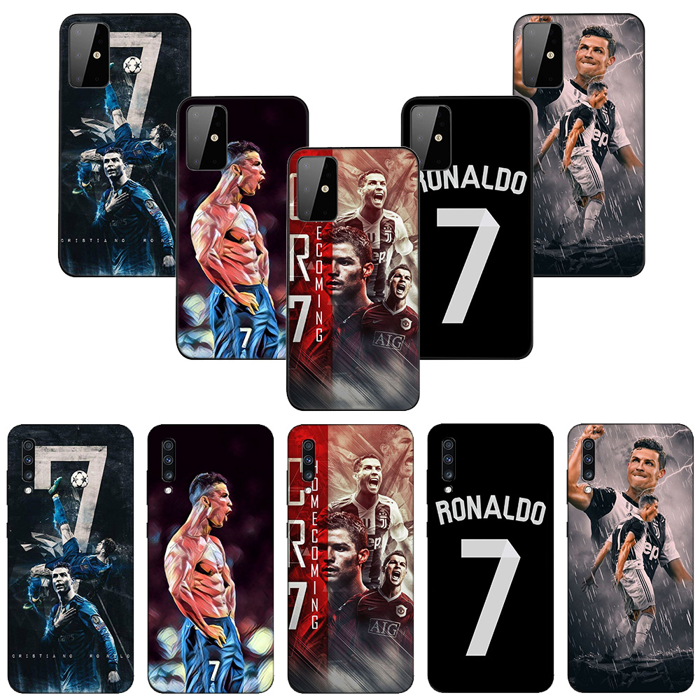 Ốp Điện Thoại Tpu Mềm Hình Cr34 Cr7 Cristiano Ronaldo Cho Samsung Galaxy A9 A8 A7 A6 Plus A8 + A6 + 2018 A5 A3 2016 2017