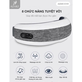 Máy Massage Mắt Thông Minh AZAKI 4D AZ-E191 Plus