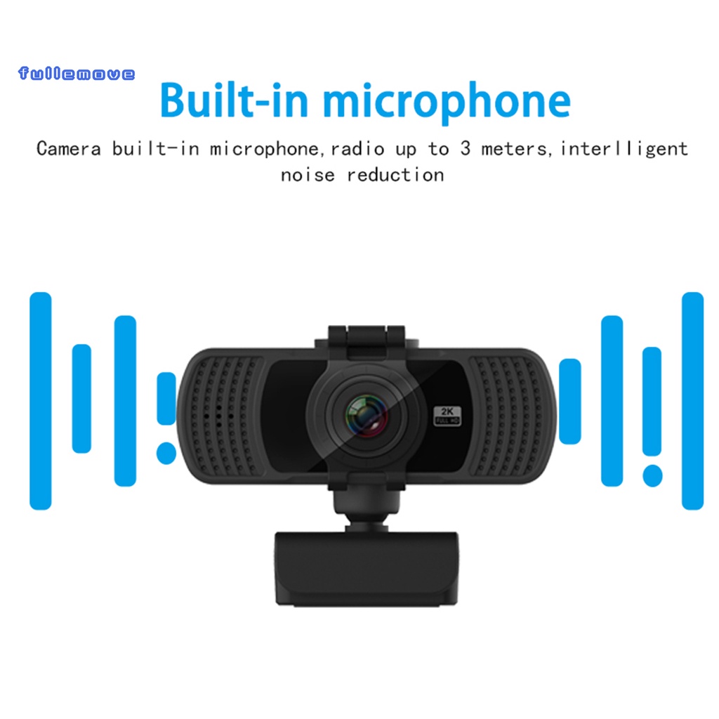 Webcam 2K USB độ phân giải cao kèm micro cho Mac Laptop | BigBuy360 - bigbuy360.vn
