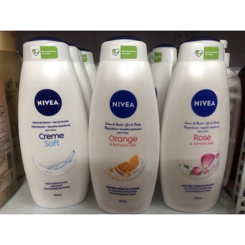 Sữa tắm Nivea 750ml của Đức