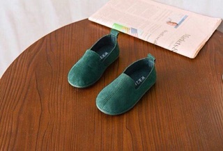 Giày lười da lộn siêu xinh cho bé