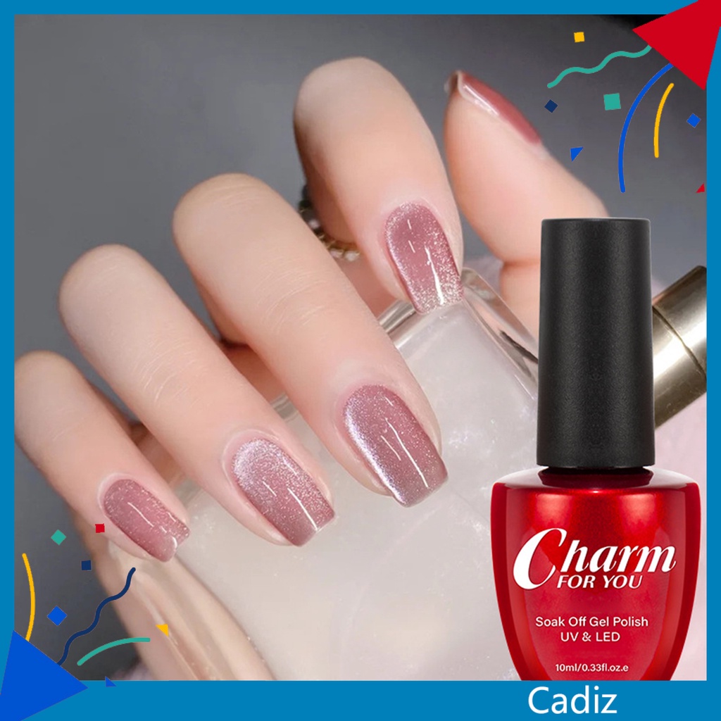 [Hàng mới về] Sơn gel phản quang sáng bóng trang trí móng nghệ thuật 10ml