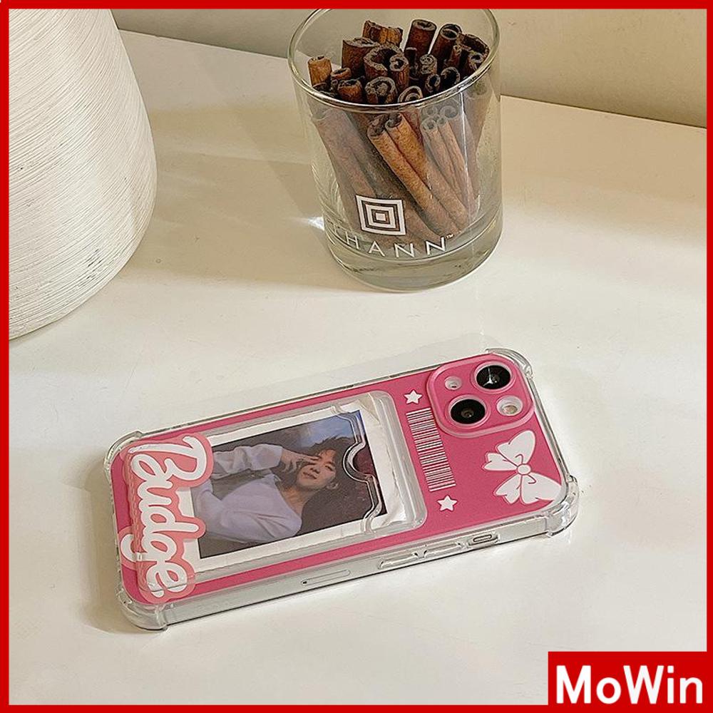 Ốp Điện Thoại Silicon Mềm Trong Suốt Có Ngăn Đựng Thẻ Và Tấm Bảo Vệ Camera Chống Sốc Cho iPhone 13 Pro Max 12 11 7 Plus