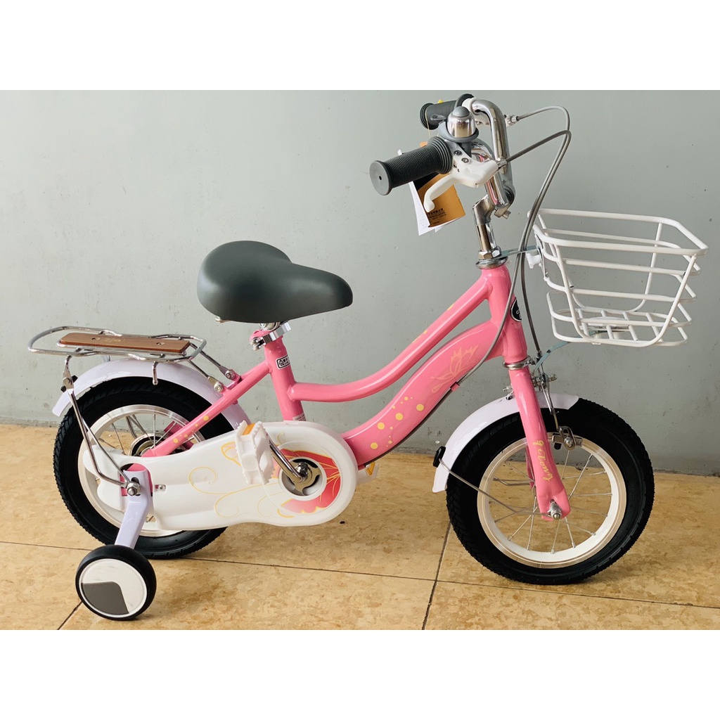 XE ĐẠP TRẺ EM NỮ TIỂU HỒ ĐIỆP CHO BÉ 12INCH