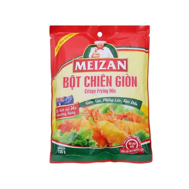 [Q.3] QUẬN 3 [HOẢ TỐC] BỊCH BỘT CHIÊN GIÒN MEIZAN 150G TẨM ƯỚT RẺ NHẤT SHOPEE