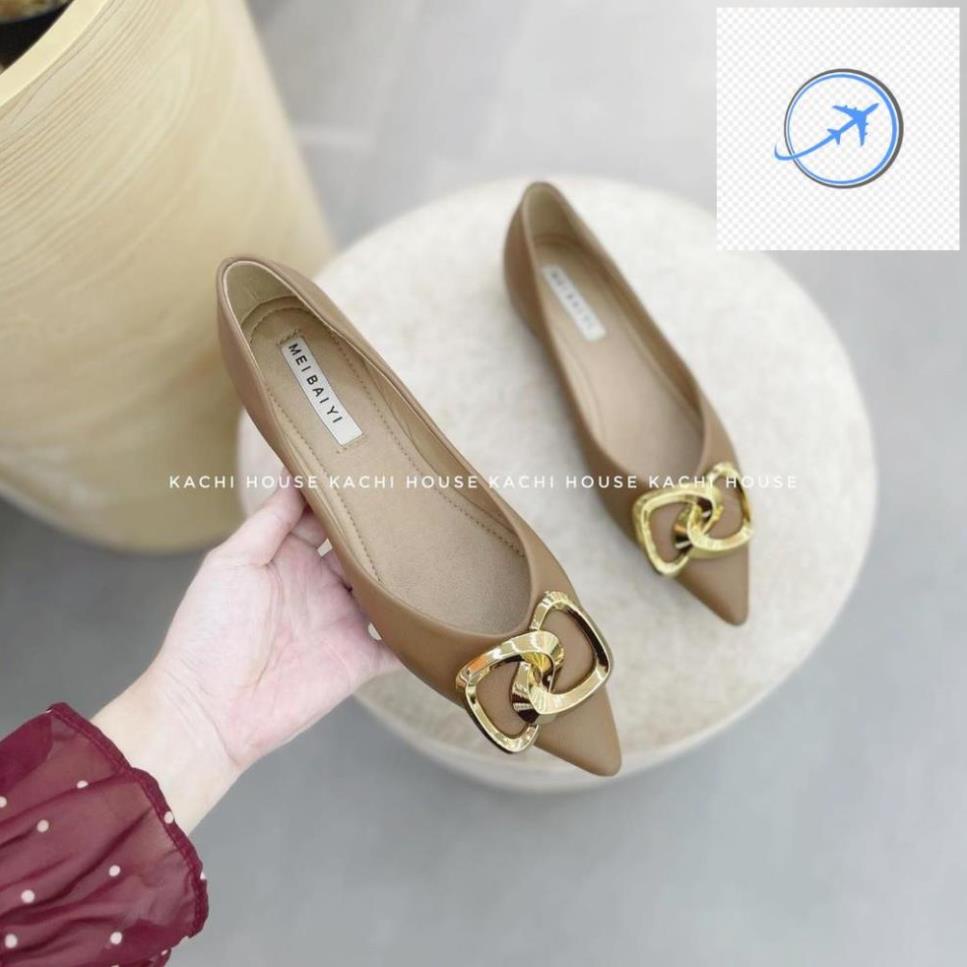 Bệt Mei mũi nhọn tag xoắn 883-9 /