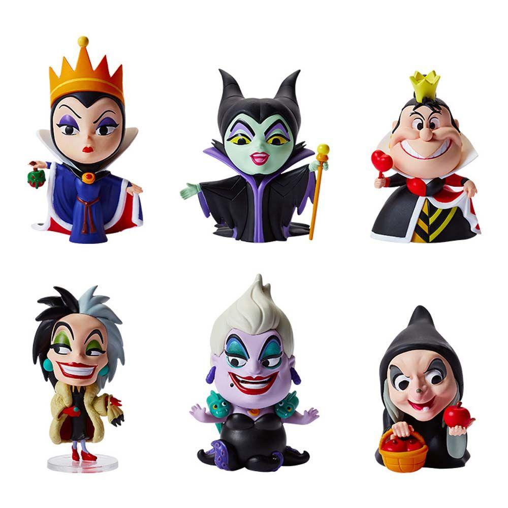Set 6 Mô Hình Nhân Vật Phim Hoạt Hình Evil Queen Maleficent Ursula