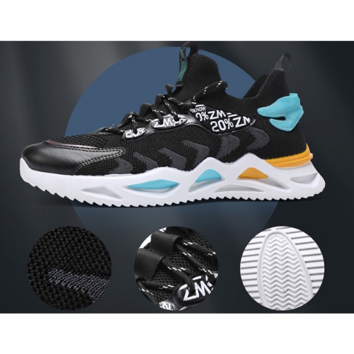 G51 Giày Chạy Bộ Nam Thể Thao Siêu Nhẹ Thiết Kế Đế Lạ Mắt Thoáng Khí Hàn Quốc 2022