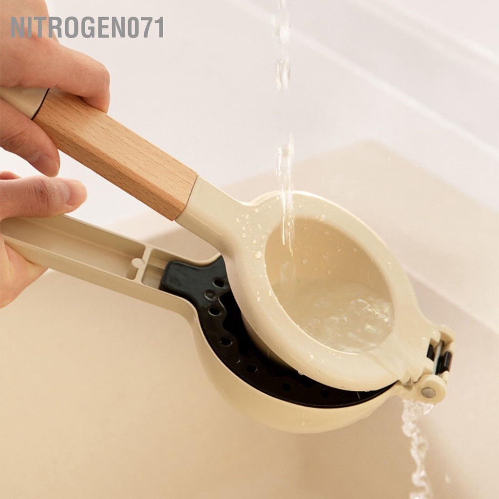 Nitrogen071 Máy ép trái cây có múi bằng kim loại mạnh mẽ Thiết kế tiện dụng tay lớp phủ thực phẩm