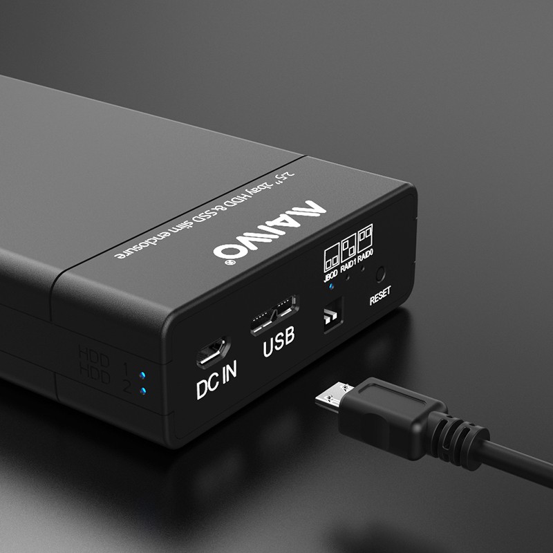 Ổ Cứng Maiwo K25682 2 Bay Với 2.5 Inch Sata / Hdd / Usb | BigBuy360 - bigbuy360.vn