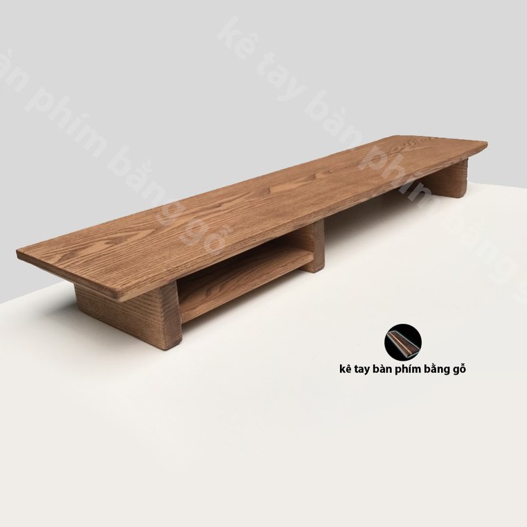 Kệ để màn hình máy tính, laptop - bằng gỗ Sồi loại có vân đẹp...[Có làm theo yêu cầu] | BigBuy360 - bigbuy360.vn