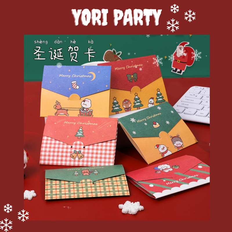 Thiệp Chúc Mừng Noel / Giáng Sinh Ngộ Nghĩnh - Yori Party