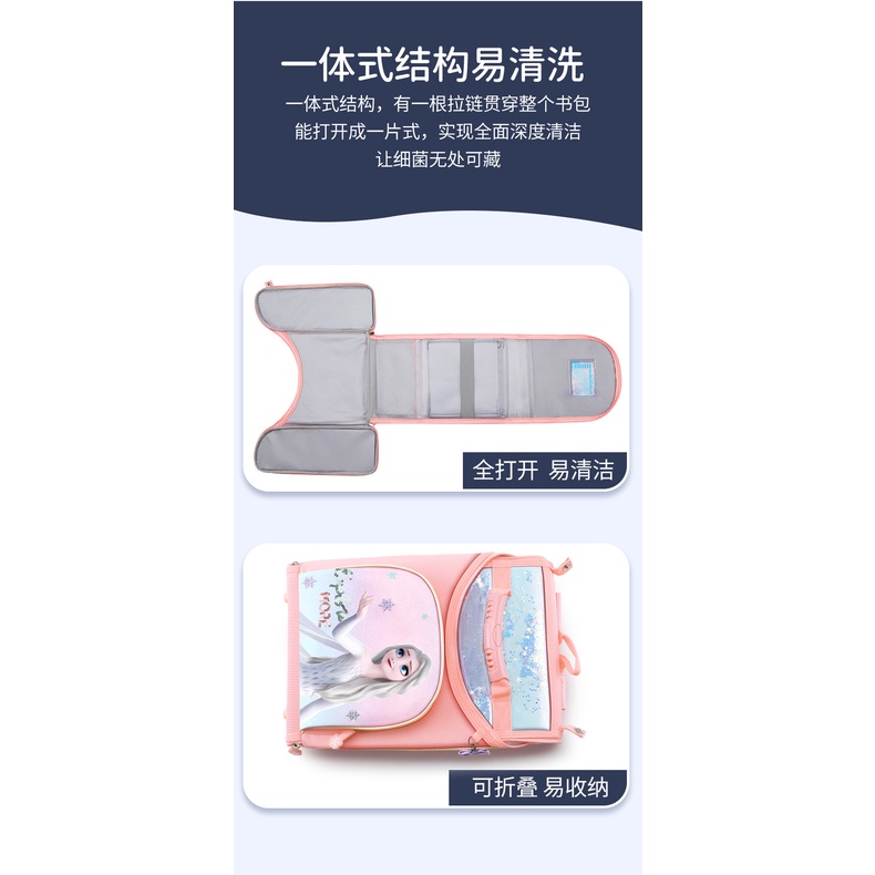 Balo Đi Học Họa Tiết Công Chúa Băng Giá Elsa Phong Cách Mới Dành Cho Bé Gái 2022