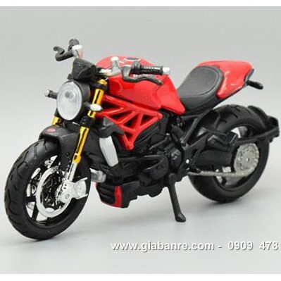 XE MÔ HÌNH MOTO DUCATI MONSTER 1200 TỈ LỆ 1:18 - MAISTO - 8803