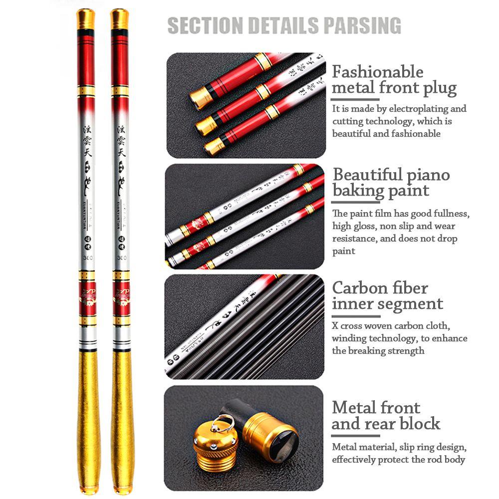 Cần Câu Cá Bằng Sợi Carbon Siêu Nhẹ Tiện Dụng