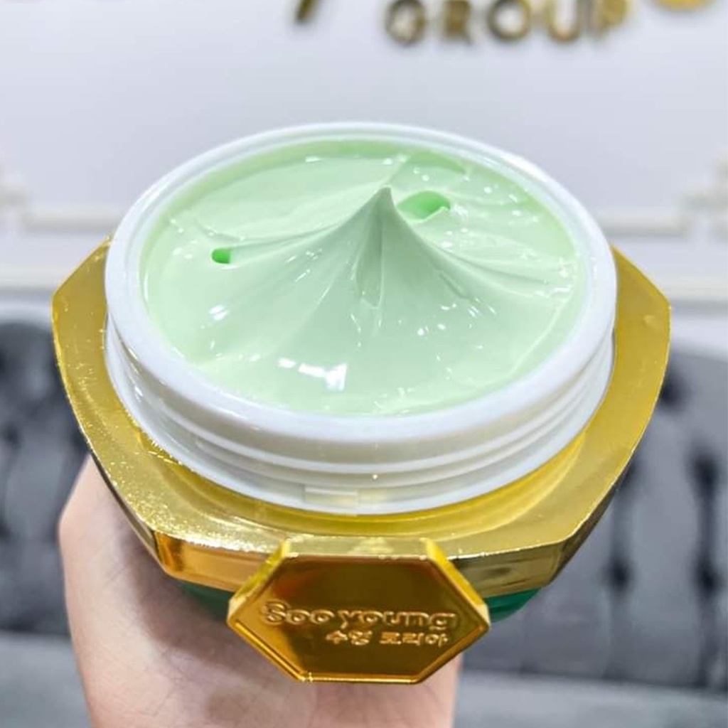 Kem body dưỡng trắng da lục tảo Soo Yong tạo làn da trắng sáng mịn màng từ sâu bên trong 250g - Beauty at home