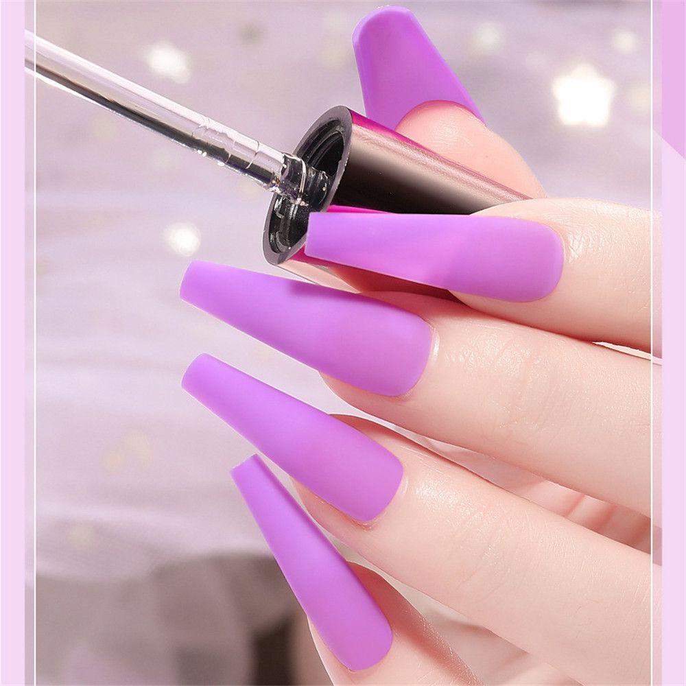 Set 24 Móng Tay Giả Dạ Quang Siêu Dài Thời Trang