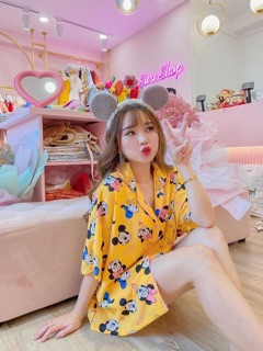 Set bộ đồ ngủ, đồ mặc nhà Mickey