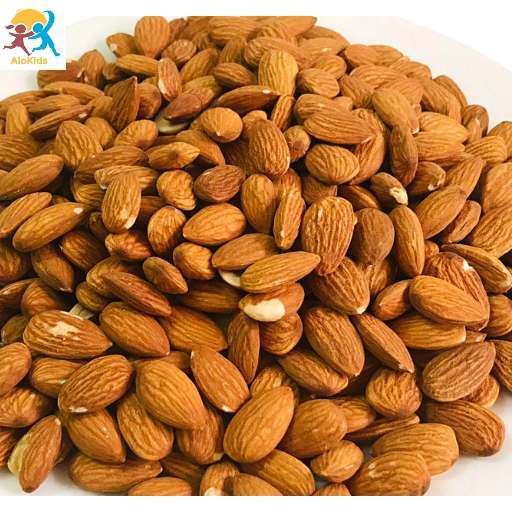 Hạt hạnh nhân rang tách vỏ 500g hũ pet loại 1 thơm ngon dùng làm bánh nấu sữa , làm ngũ cốc ăn kiêng