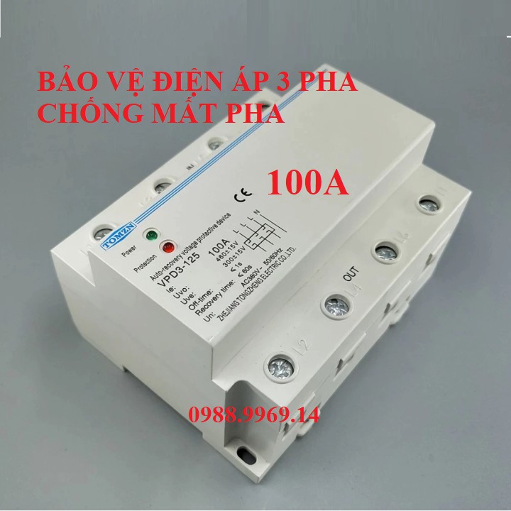 BẢO VỆ MẤT PHA 60A ĐỘNG CƠ 3 PHA