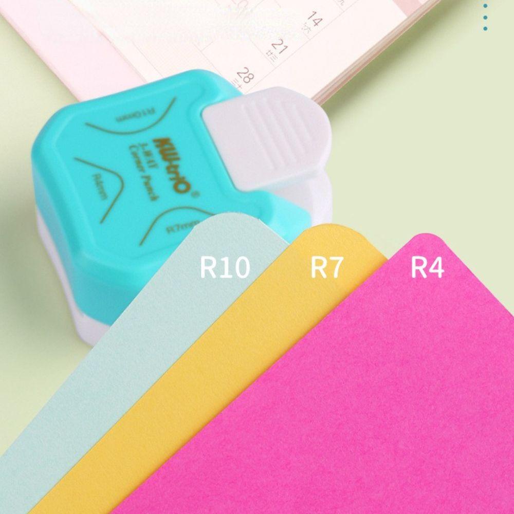 Dụng Cụ Cắt Thẻ Giấy Hình Tròn Tiện Lợi R4 / R7 / R10mm