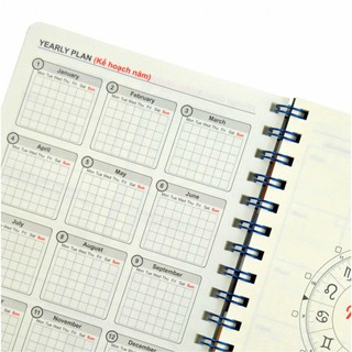 Sổ kế hoạch A5 Planer KLONG 945