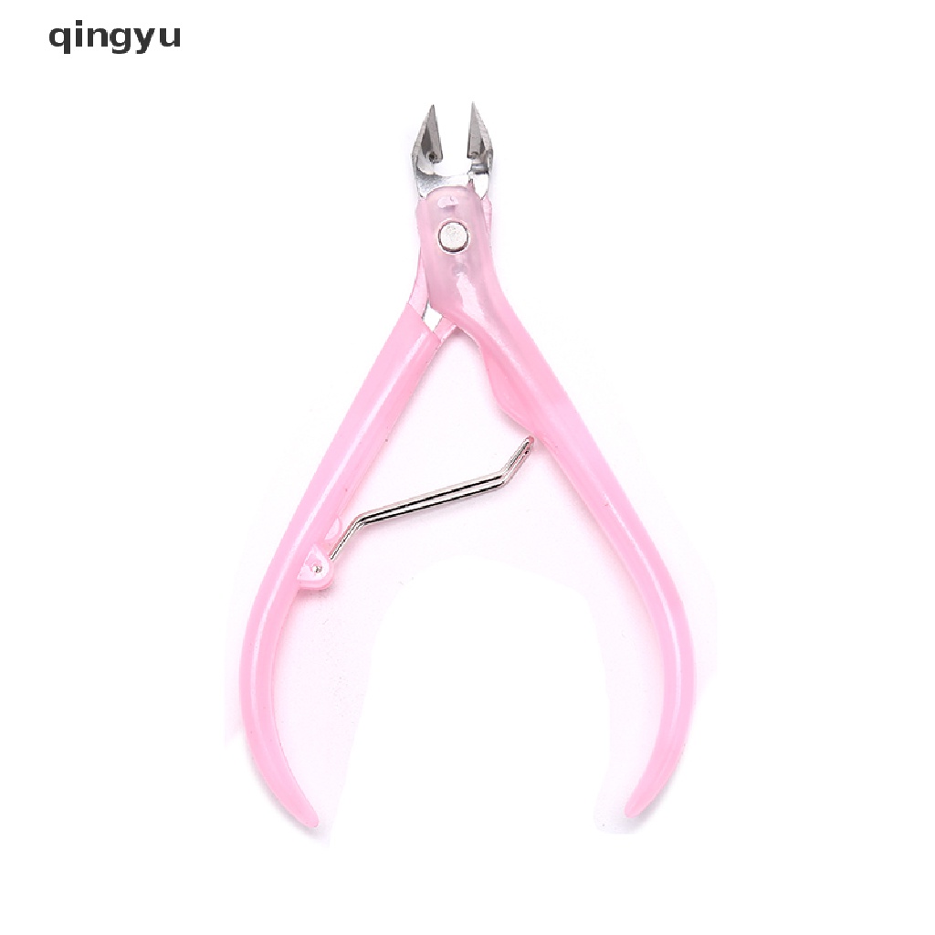 1 Kéo Cắt Móng Tay Bằng Thép Không Gỉ Với Tay Cầm Nhựa