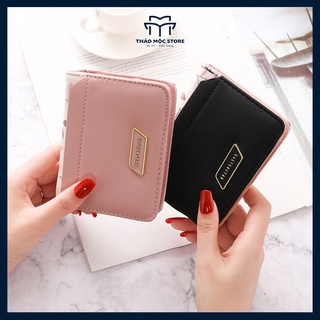 Ví nữ mini đẹp cao cấp cầm tay sang trọng nhỏ gọn bỏ túi nhiều ngăn đi tiệc THẢO MỘC STORE TMV06