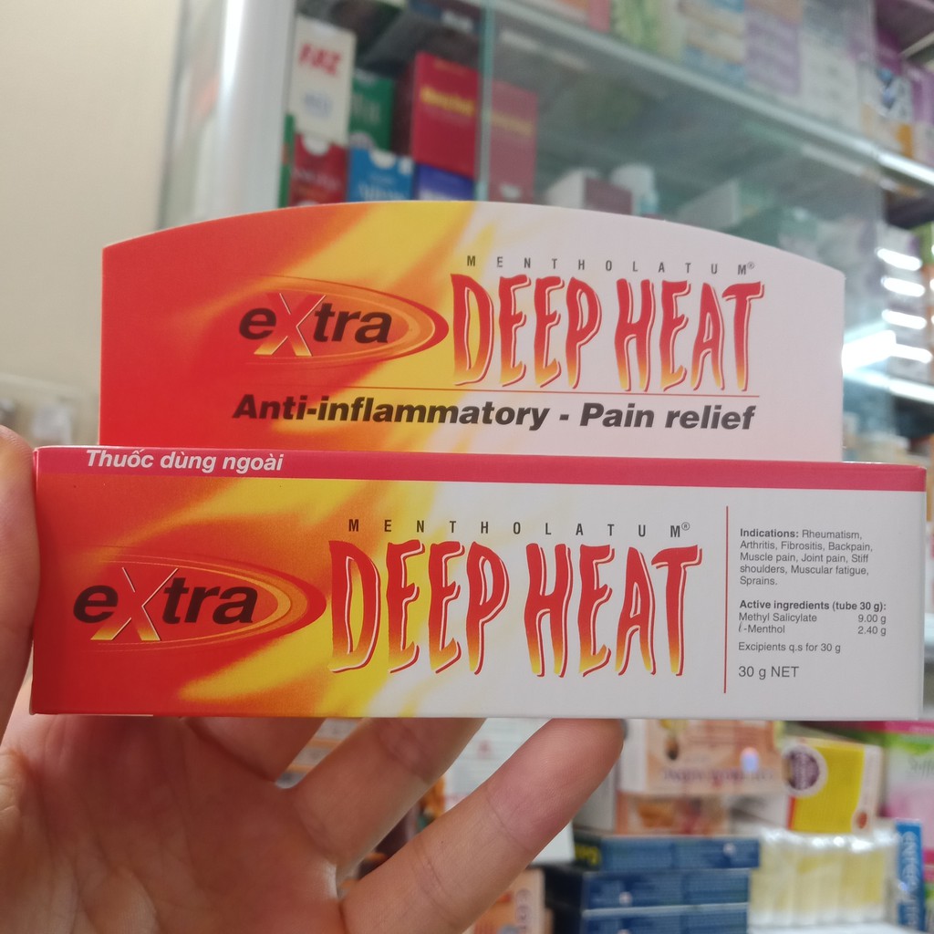 Gel bôi giảm đau DEEPHEAT  tuýp 30g