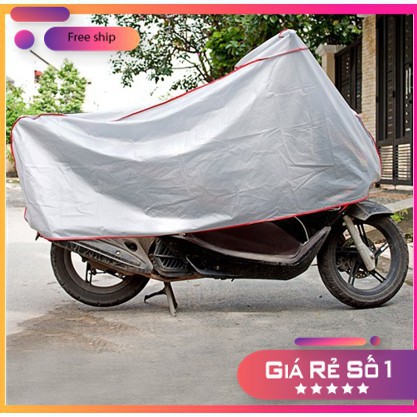 Bạt phủ xe máy chất lượng tốt, chống mưa nắng, bụi bẩn, vải dù pha nilon chống thấm tuyệt đối