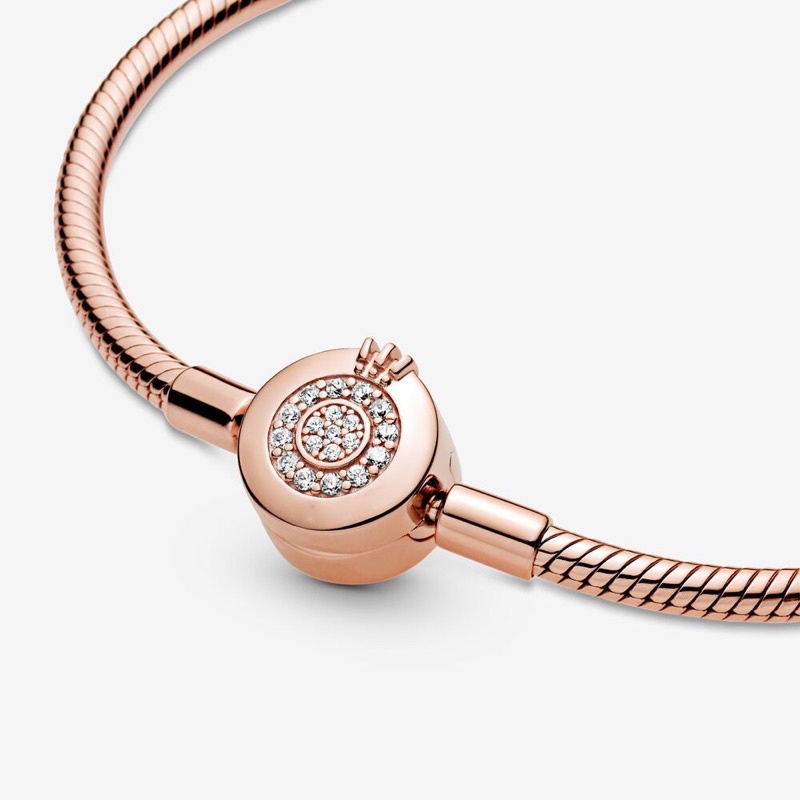 Vòng tay Pandora màu Rose Gold Fullbox